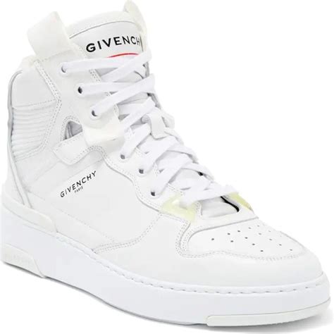 givenchy boxing sneakers blue|Givenchy wing high top sneakers.